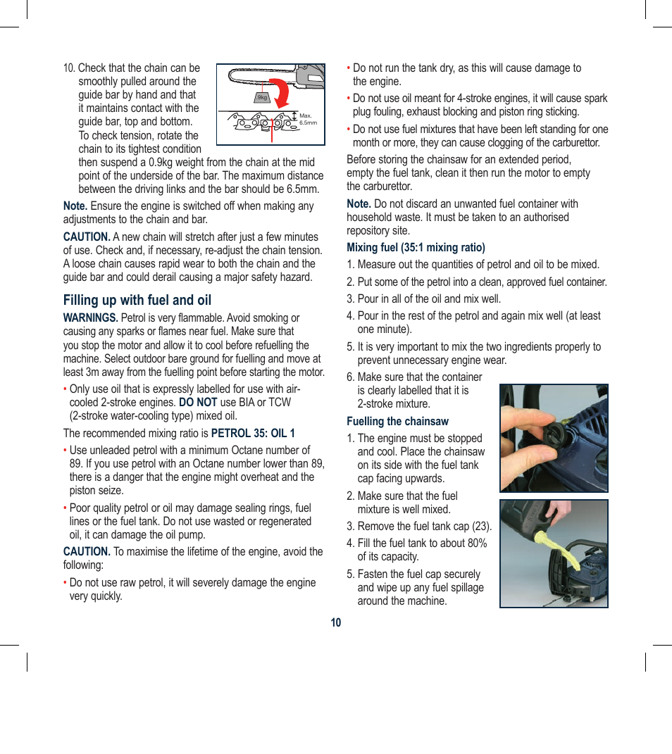 Global Machinery Company PCH25 User Manual | Page 10 / 16