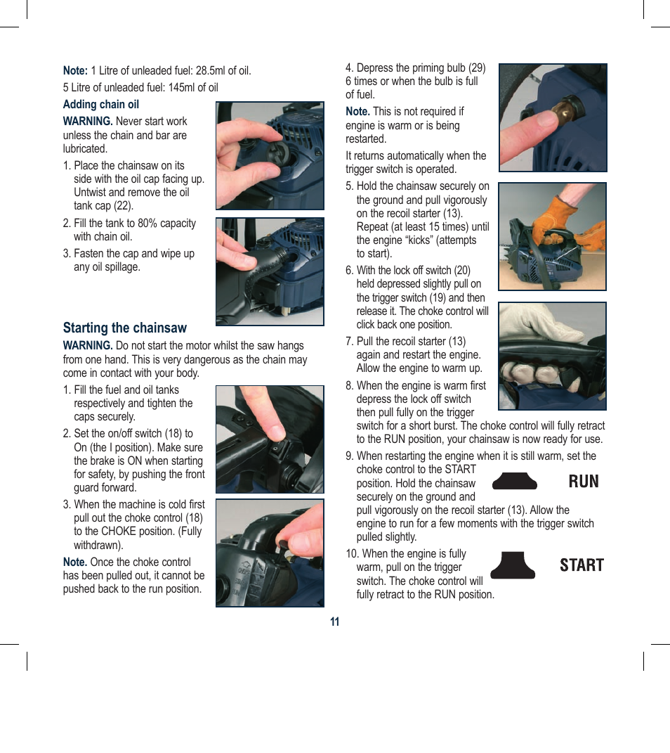 Global Machinery Company PCH25 User Manual | Page 11 / 16
