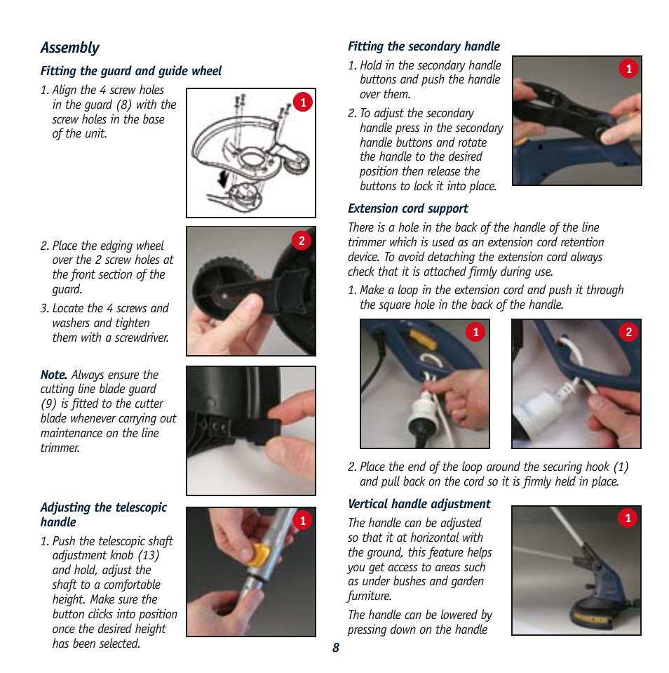 Assembly | Global Machinery Company LT550 User Manual | Page 8 / 12