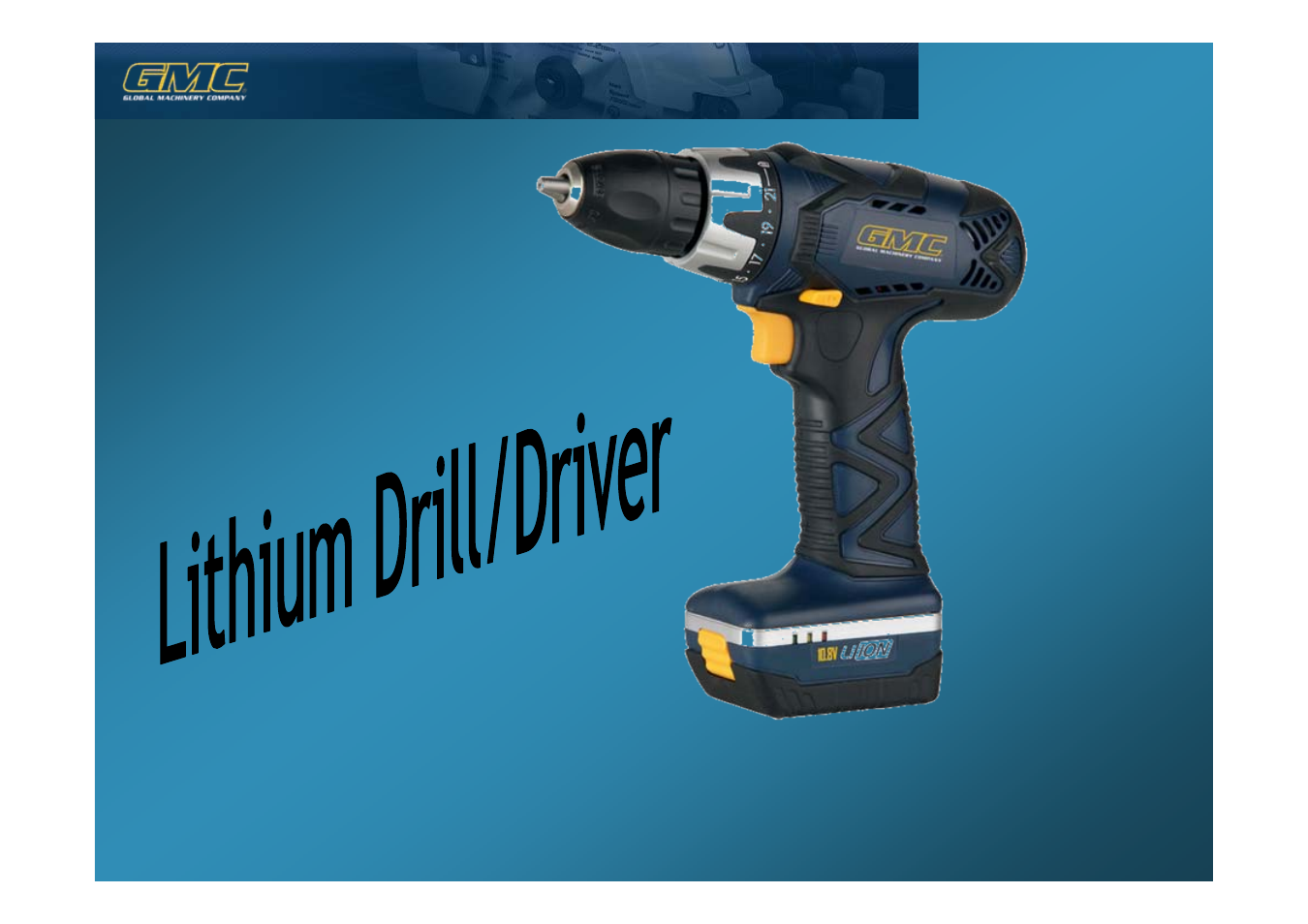 Global Machinery Company LD108V User Manual | 8 pages