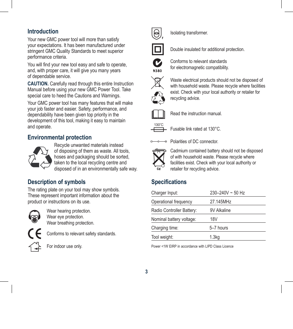 Global Machinery Company 18VDT18V User Manual | Page 16 / 25