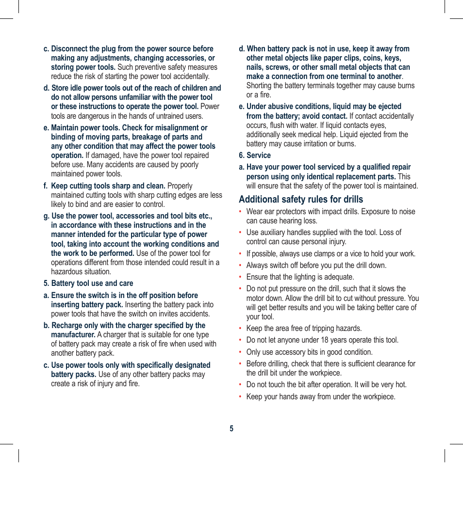 Global Machinery Company 18VDT18V User Manual | Page 5 / 25