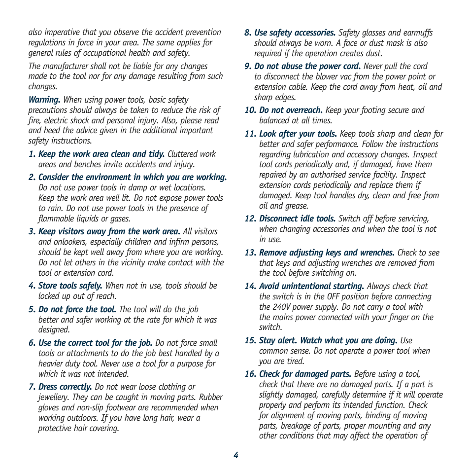 Global Machinery Company ST1800 User Manual | Page 4 / 12