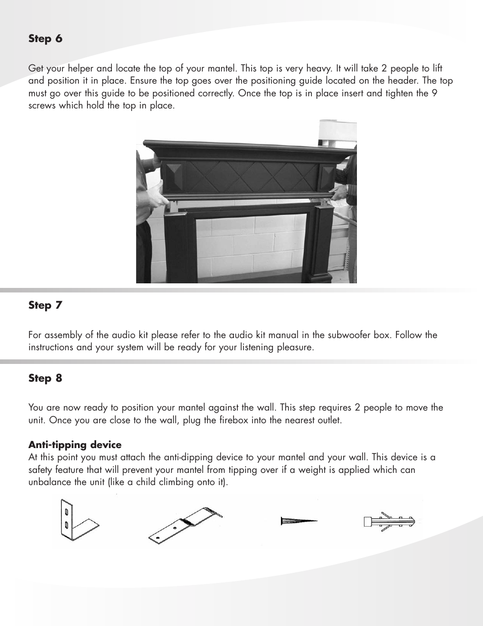 Greenway Home Products GEF282ABL User Manual | Page 5 / 7