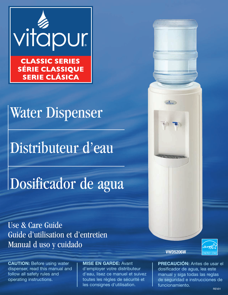 Greenway Home Products VWD5206W User Manual | 9 pages
