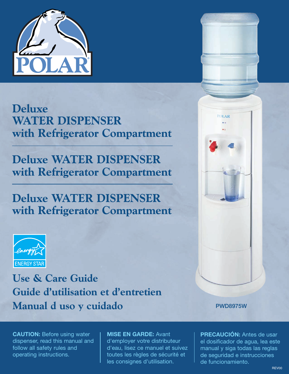 Greenway Home Products PWD8975W User Manual | 9 pages