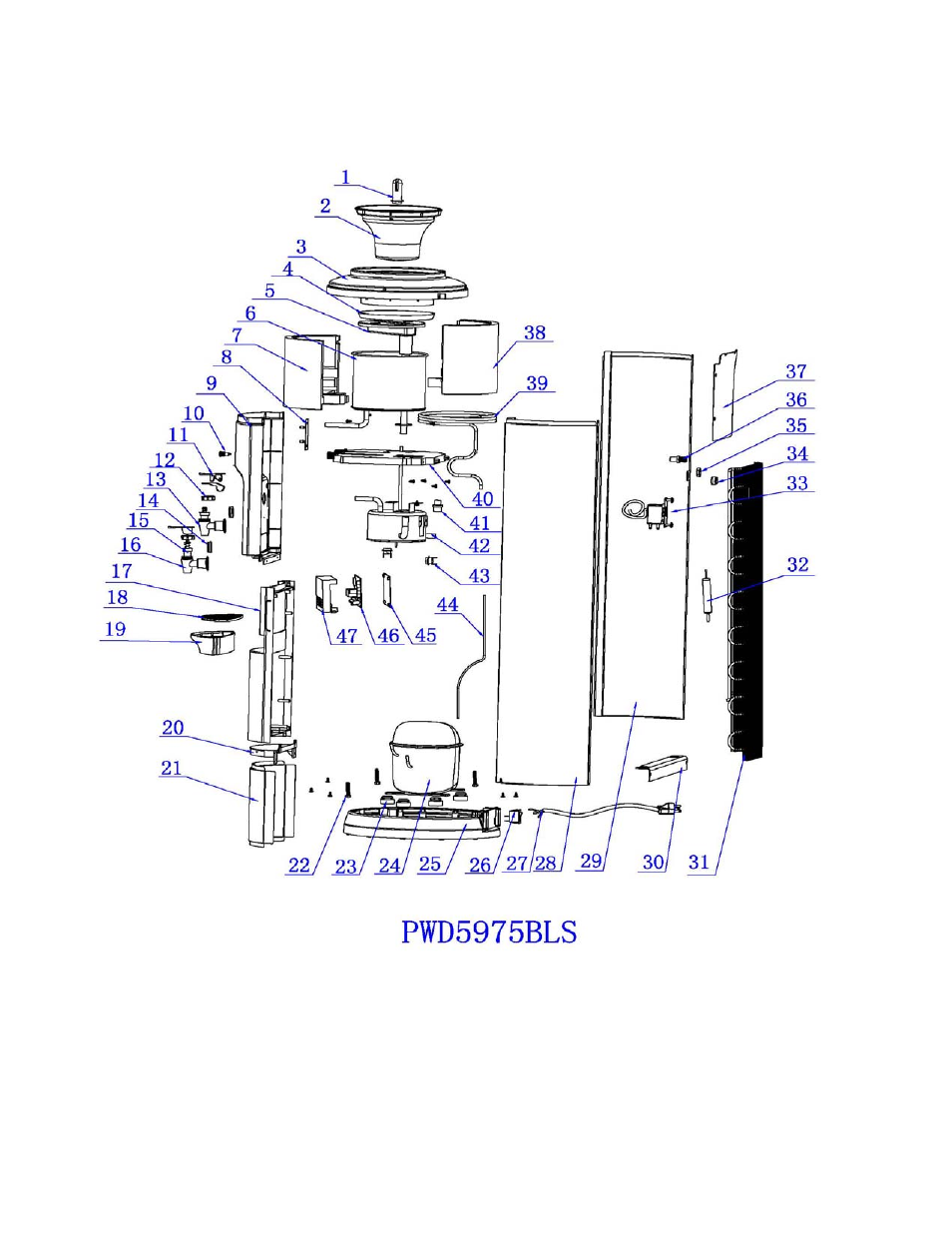 Greenway Home Products PWD5975BLS User Manual | Page 2 / 2