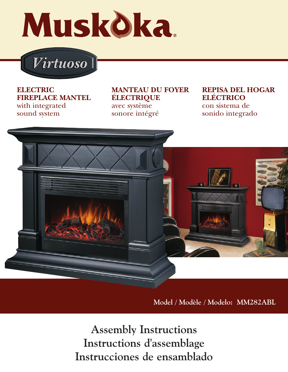 Greenway Home Products Muskoka MM282ABL User Manual | 7 pages