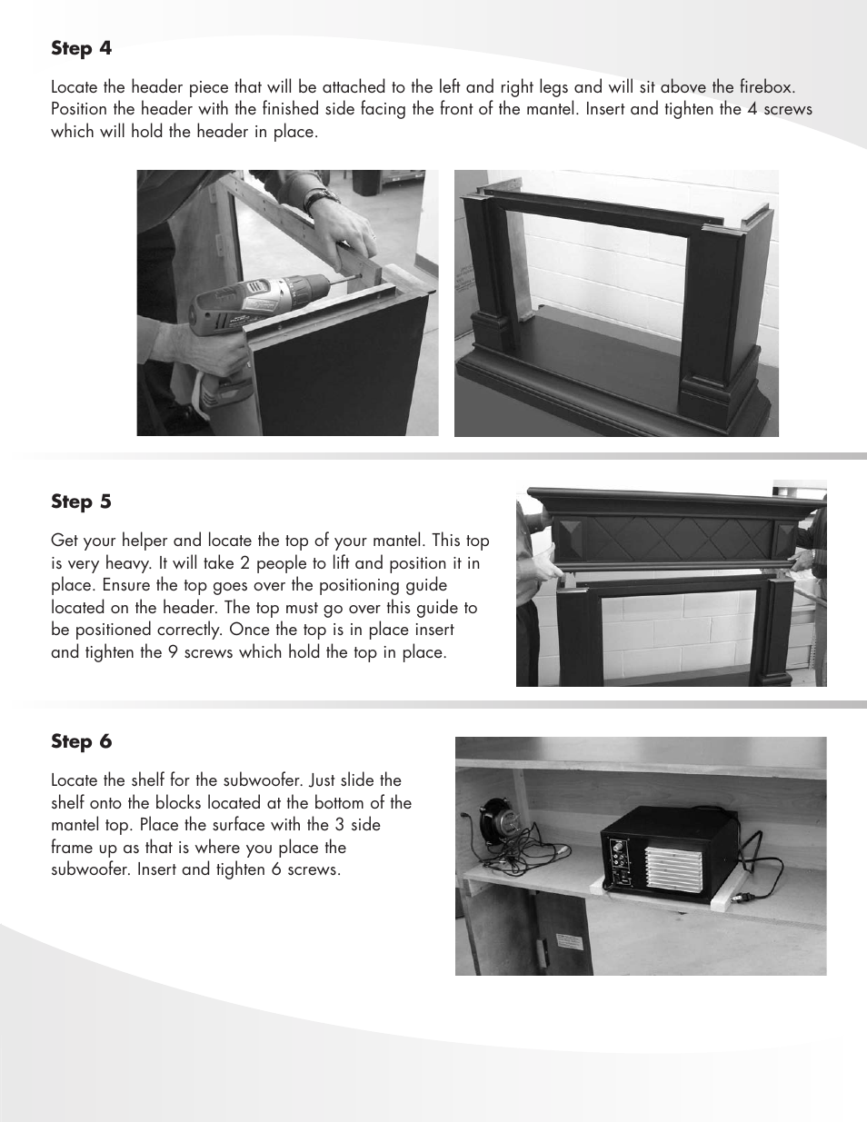 Greenway Home Products Muskoka MM282ABL User Manual | Page 4 / 7