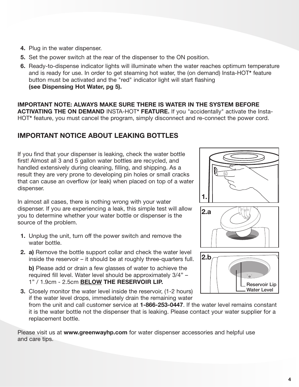 Greenway Home Products VWD2636BLK-1 User Manual | Page 5 / 10
