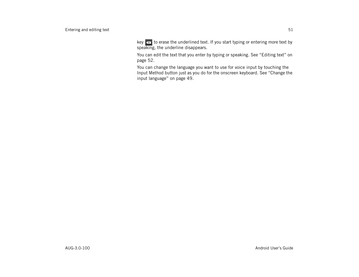 Google ANDROID AUG-3.0-100 User Manual | Page 51 / 140