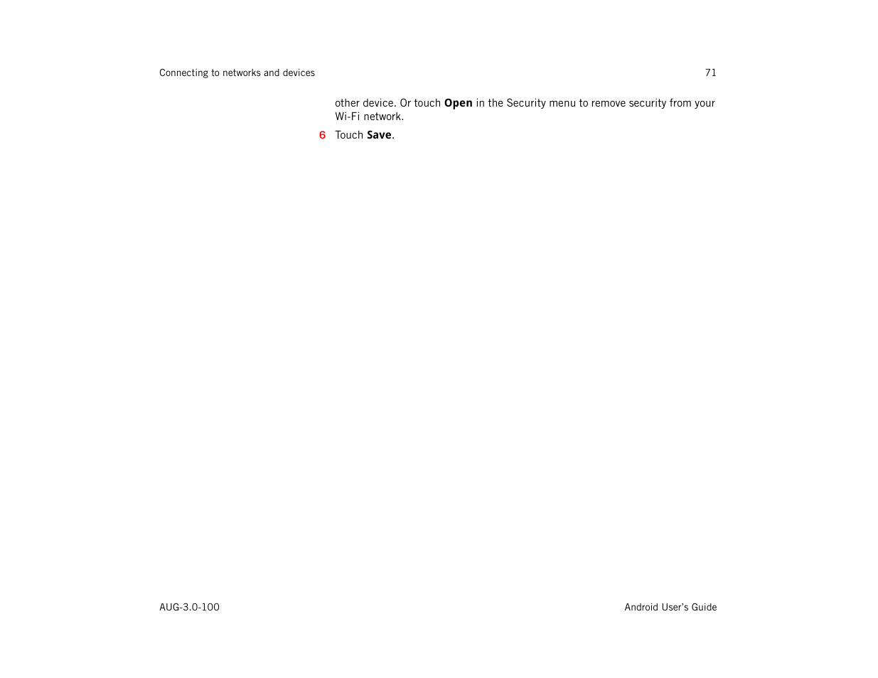 Google ANDROID AUG-3.0-100 User Manual | Page 71 / 140
