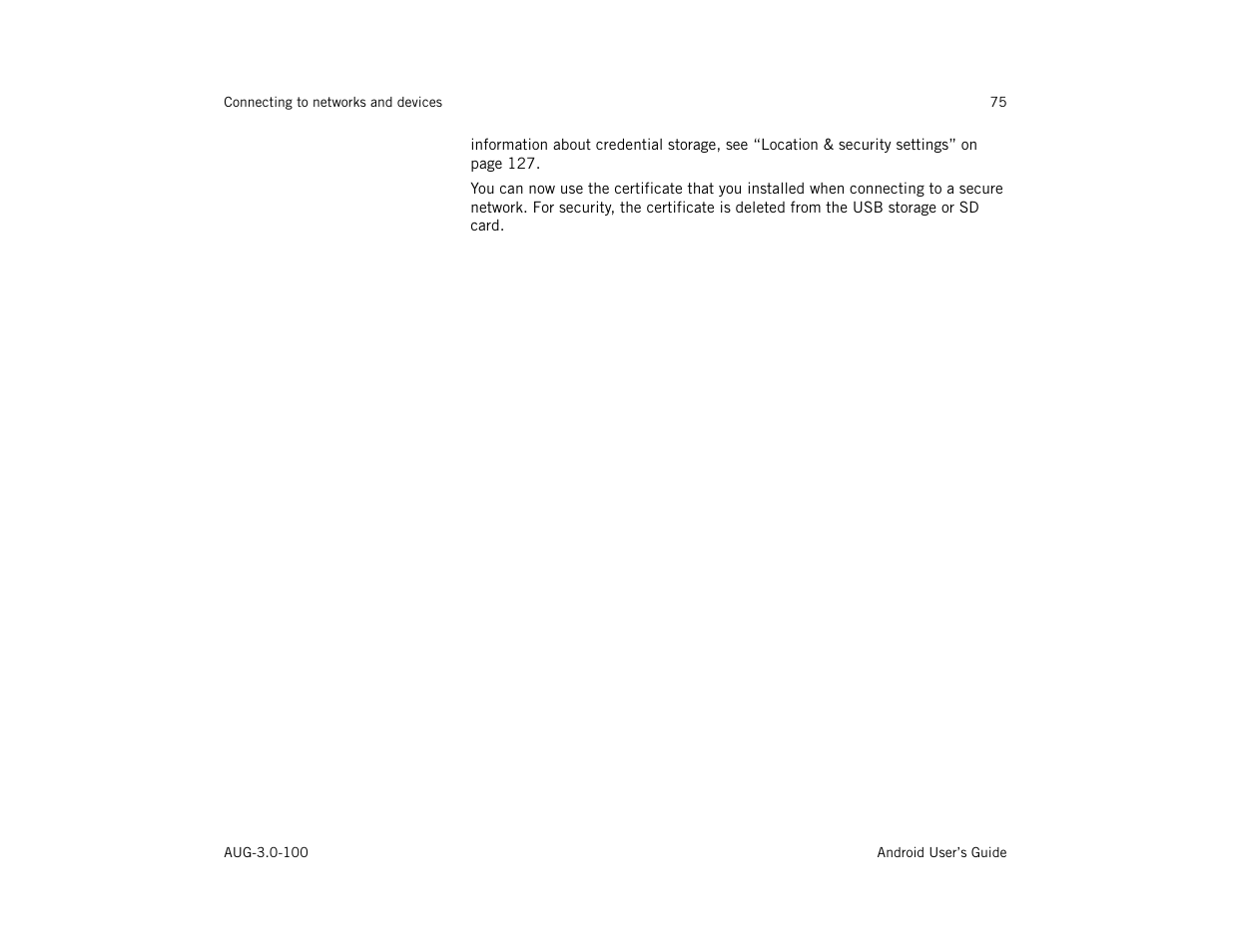 Google ANDROID AUG-3.0-100 User Manual | Page 75 / 140