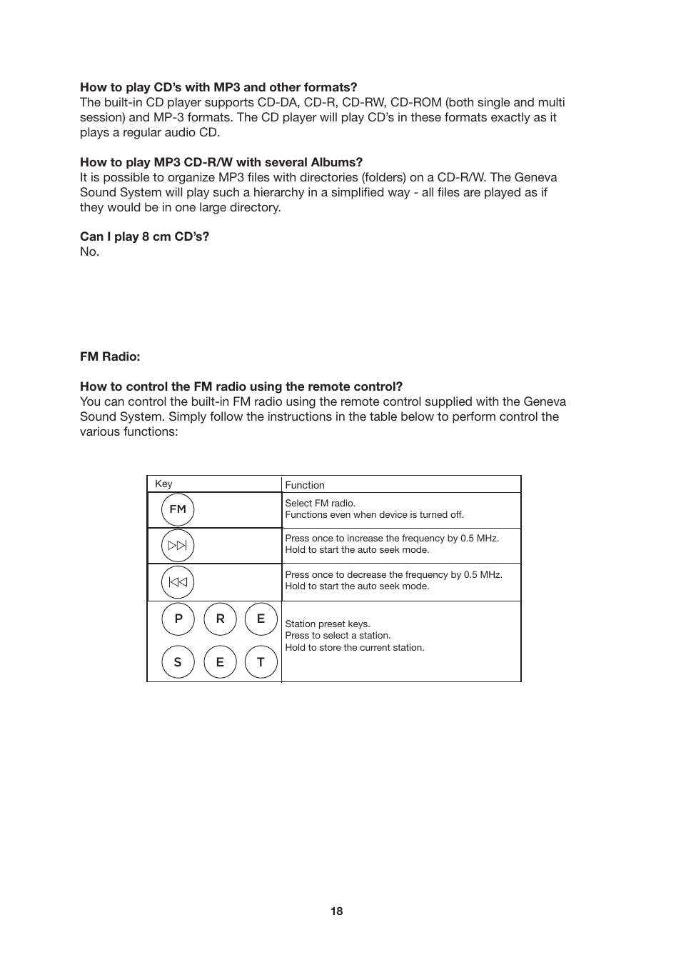 Geneva Lab SOUNDS SYSTEM L User Manual | Page 18 / 22