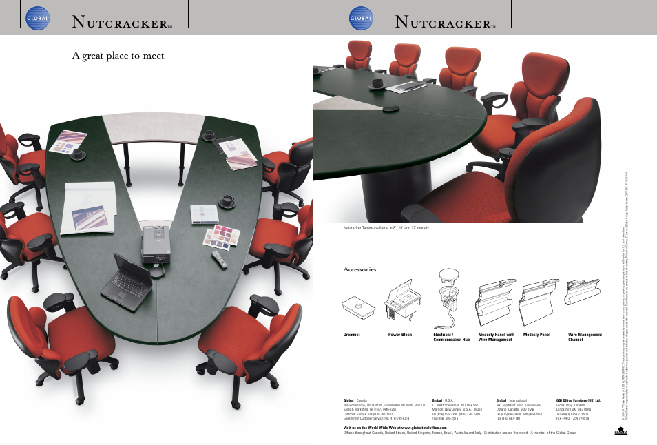 Global Upholstery Co. Nutcracker 12' User Manual | 3 pages