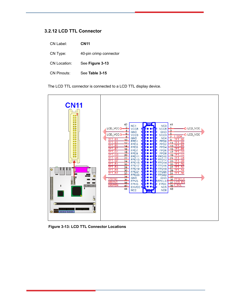 Lcd ttl connector | Global Upholstery Co. 2801330 User Manual | Page 44 / 76