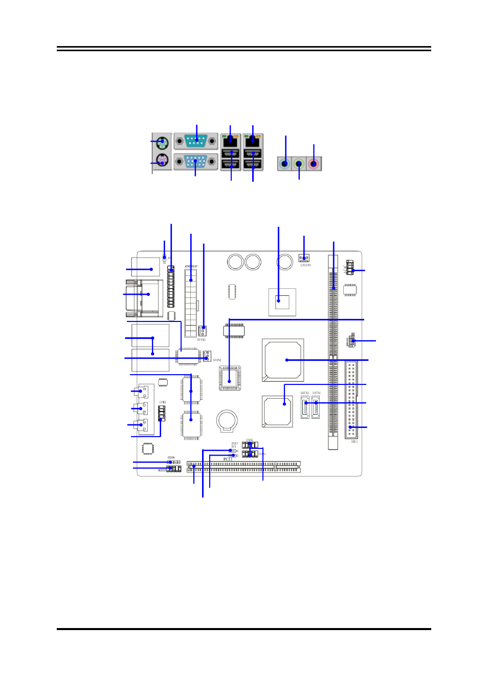 3 layout diagram & jumper setting | Global Upholstery Co. Mini-ITX 2807840 User Manual | Page 8 / 21