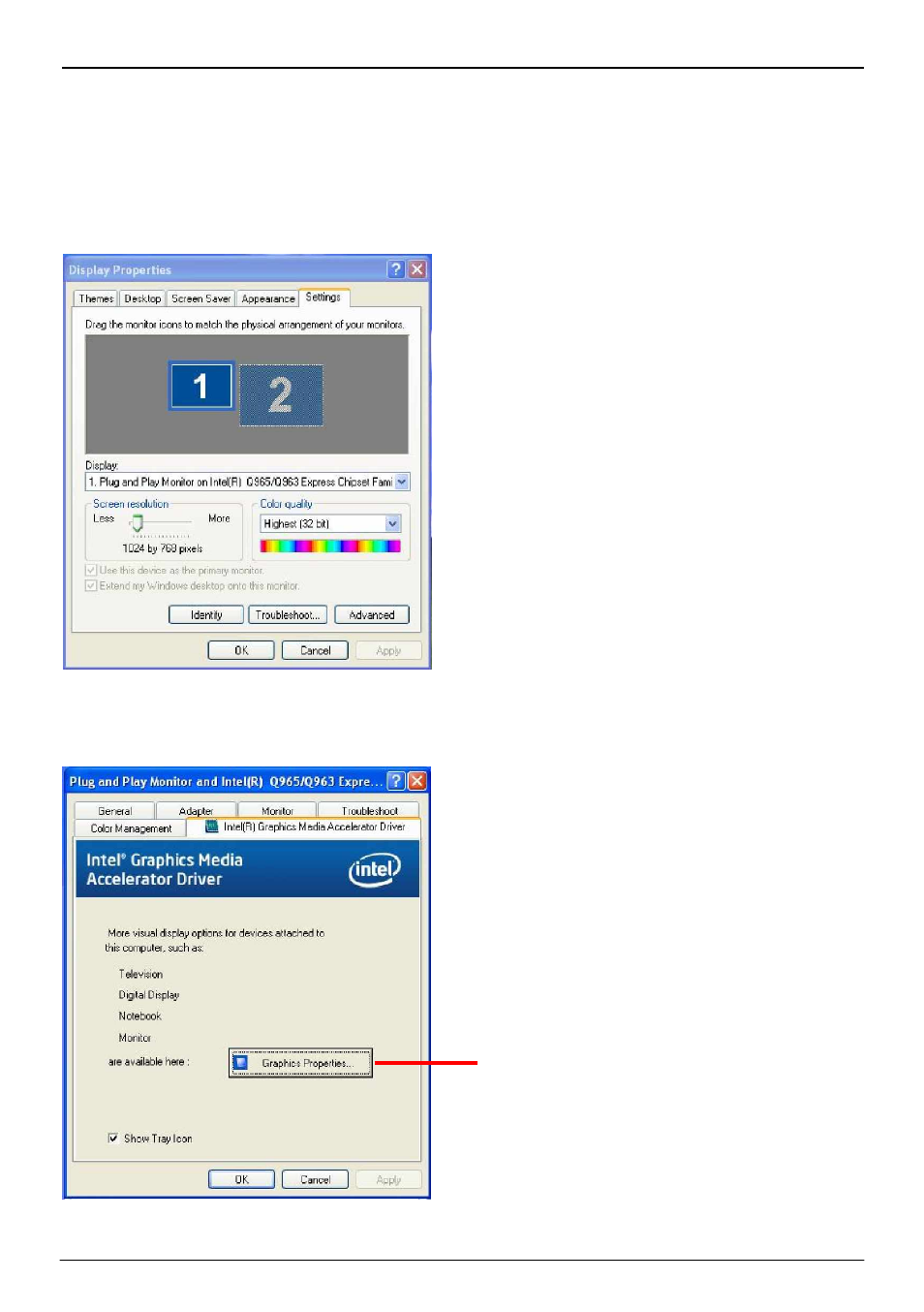 5 <display properties setting | Global Upholstery Co. 3307568 User Manual | Page 44 / 57
