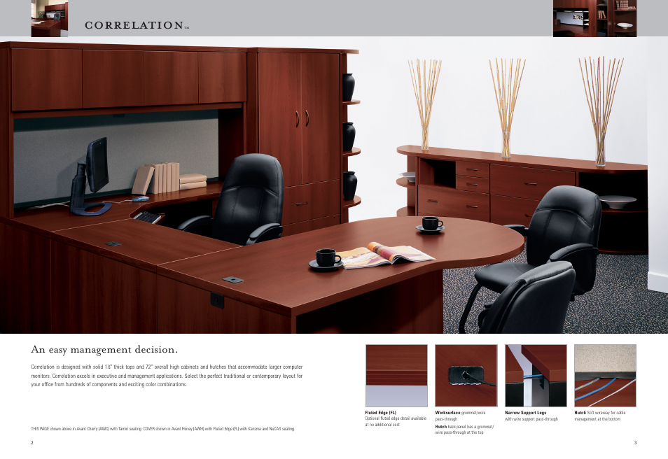 Correlation, An easy management decision | Global Upholstery Co. Correlation Patio Furniture User Manual | Page 2 / 7