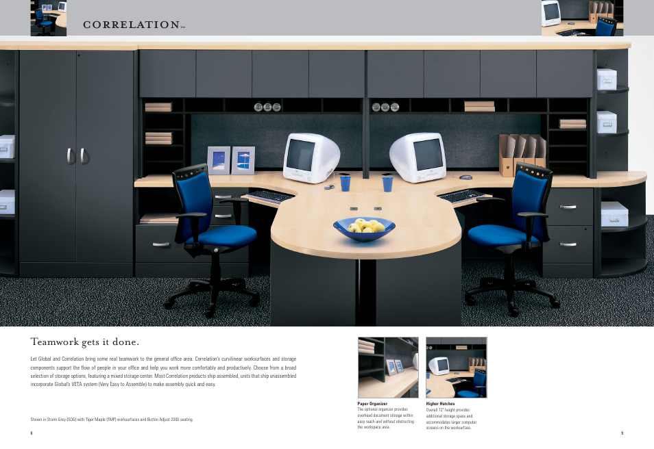 Correlation, Teamwork gets it done | Global Upholstery Co. Correlation Patio Furniture User Manual | Page 5 / 7