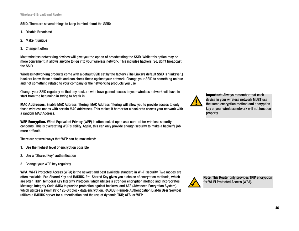 Genius Products U.S.A. BEFW11S4 User Manual | Page 52 / 68