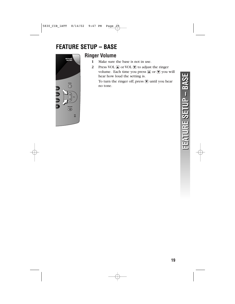 GN Netcom 5830 User Manual | Page 22 / 67