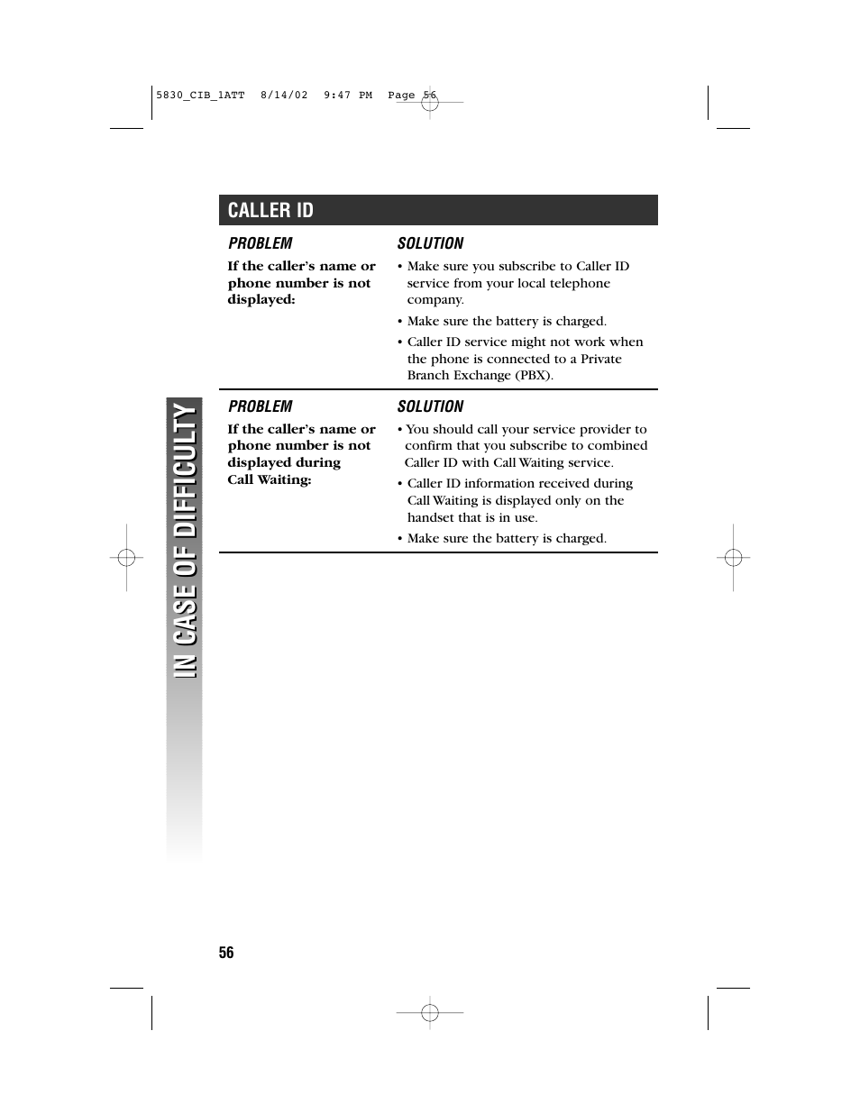 GN Netcom 5830 User Manual | Page 59 / 67