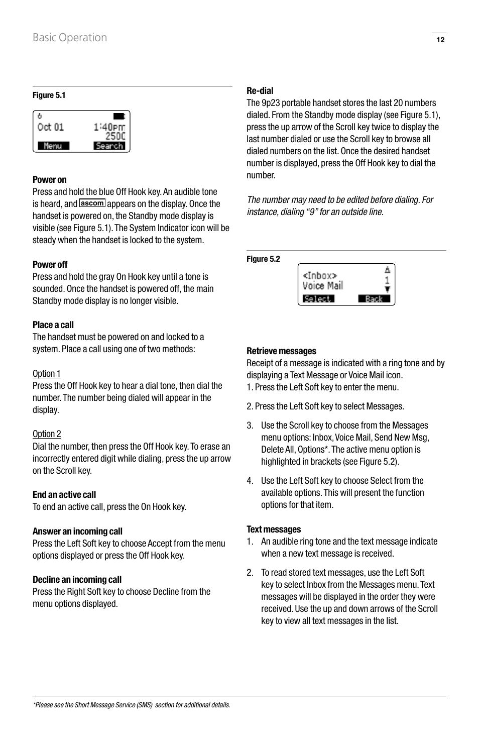 Basic operation | GN Netcom 9p23 User Manual | Page 12 / 36