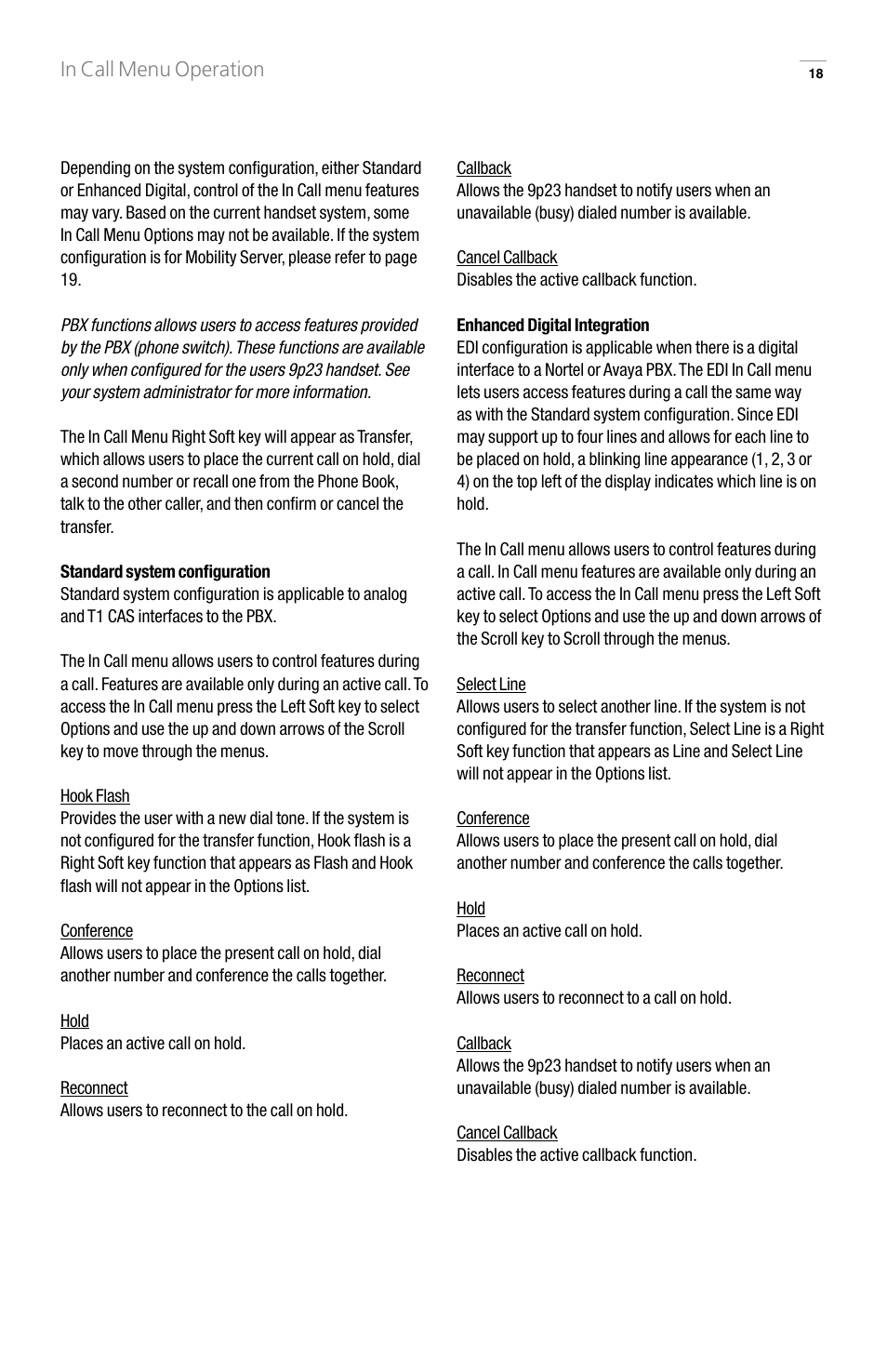 GN Netcom 9p23 User Manual | Page 18 / 36