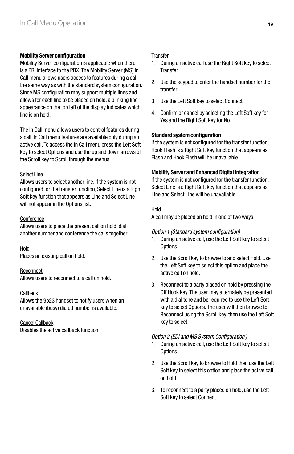 GN Netcom 9p23 User Manual | Page 19 / 36