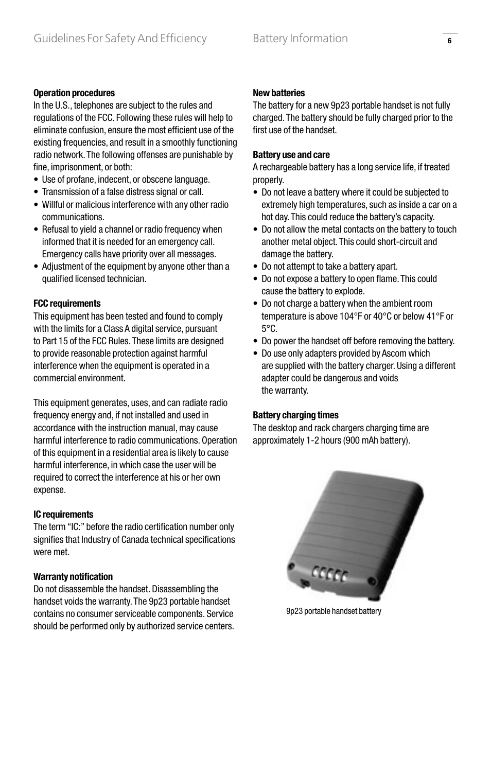 GN Netcom 9p23 User Manual | Page 6 / 36