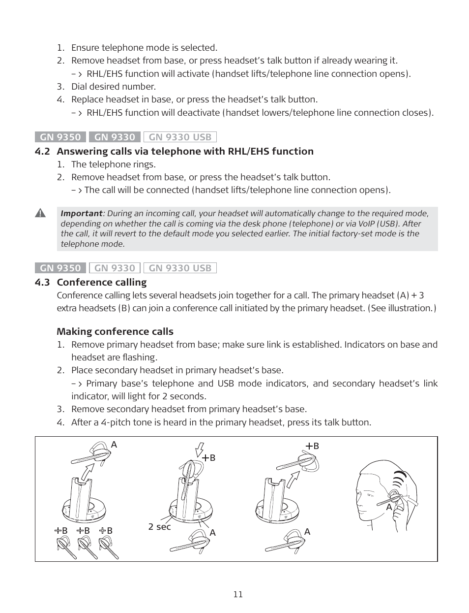 GN Netcom Netcom GN9350 User Manual | Page 12 / 19