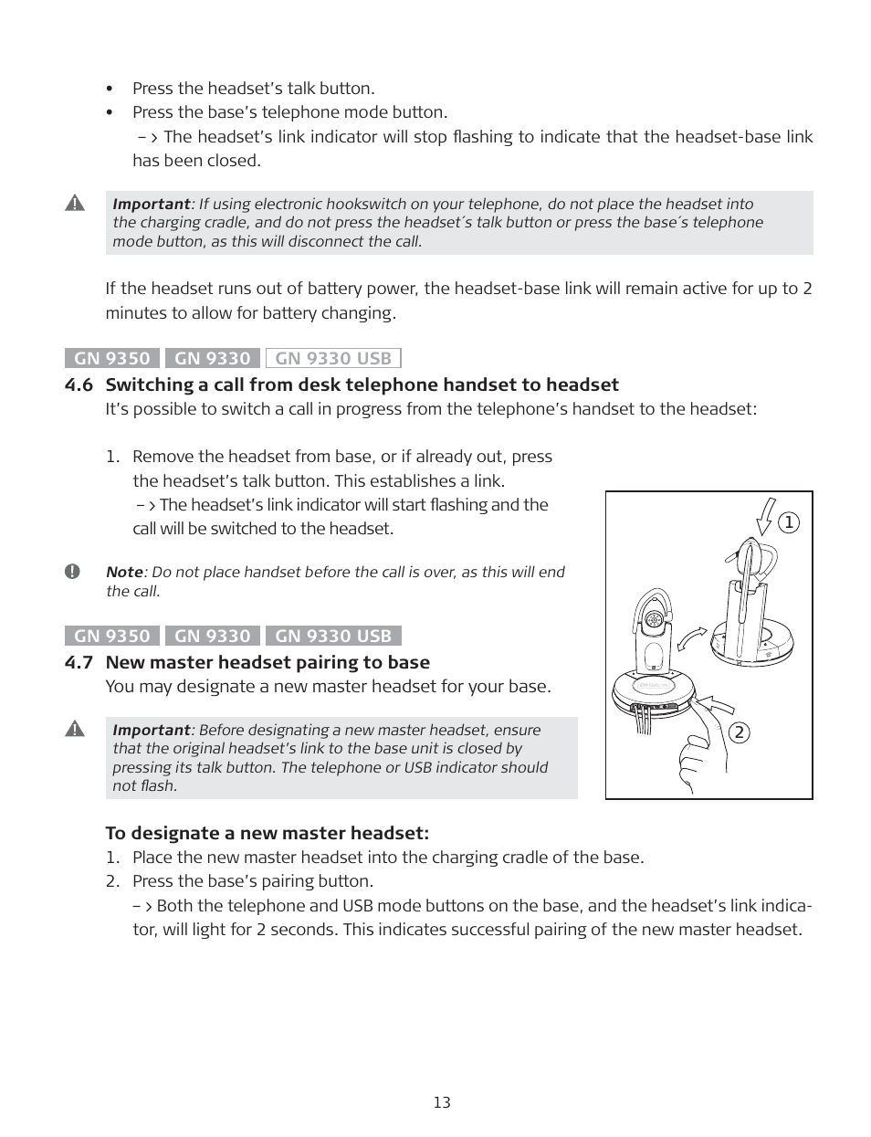GN Netcom Netcom GN9350 User Manual | Page 14 / 19
