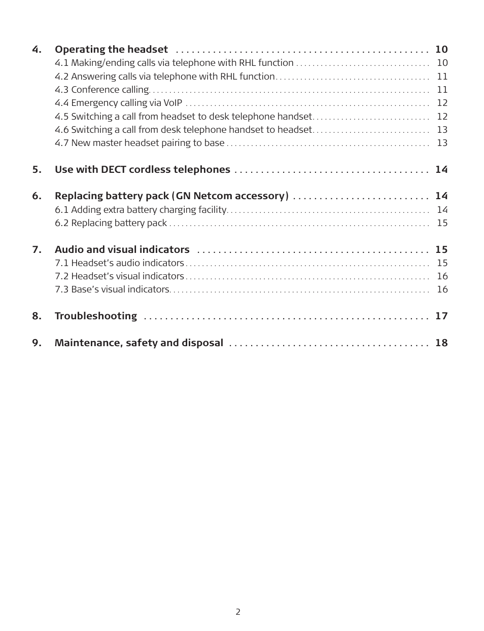GN Netcom Netcom GN9350 User Manual | Page 3 / 19