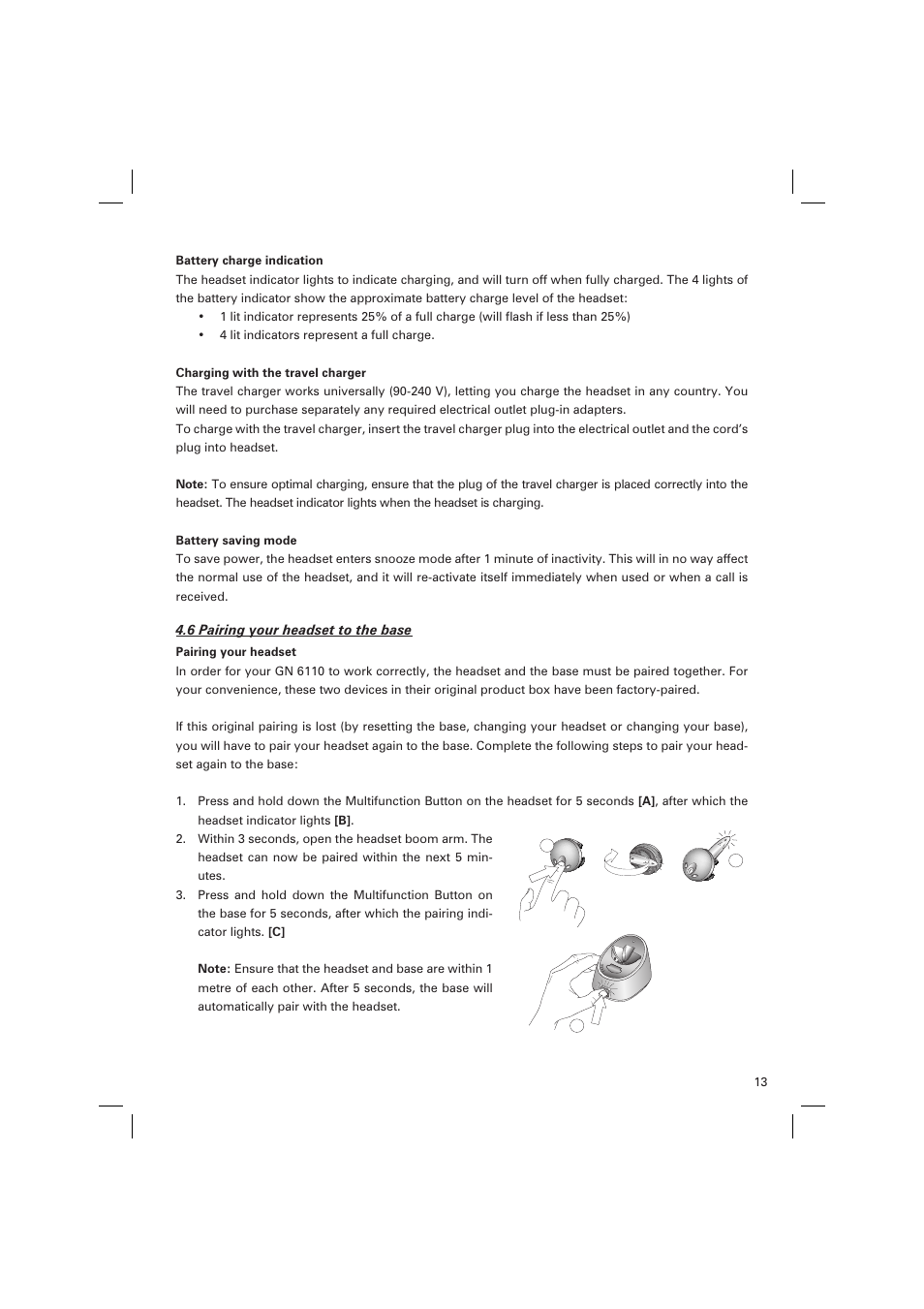 GN Netcom GN 6110 User Manual | Page 12 / 18