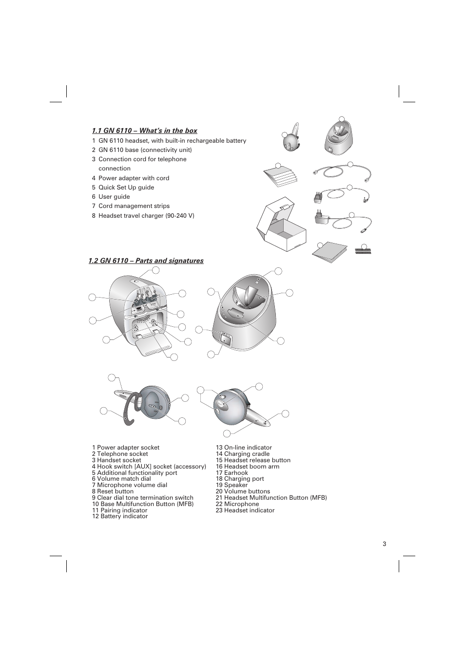 GN Netcom GN 6110 User Manual | Page 2 / 18