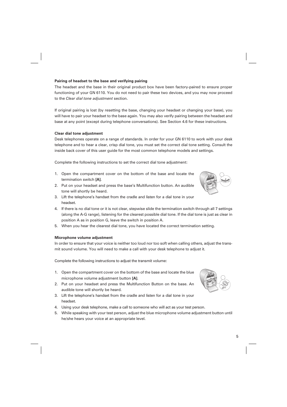 GN Netcom GN 6110 User Manual | Page 4 / 18