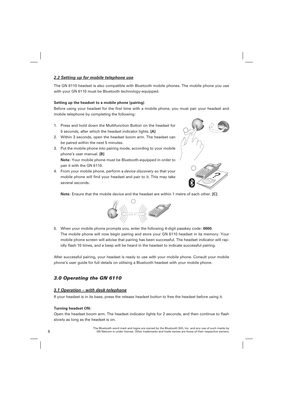 GN Netcom GN 6110 User Manual | Page 5 / 18