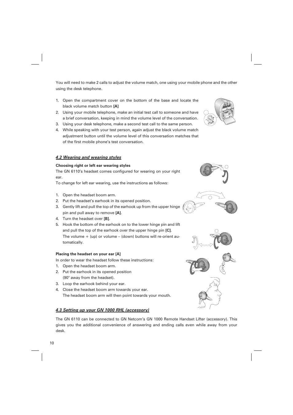 GN Netcom GN 6110 User Manual | Page 9 / 18