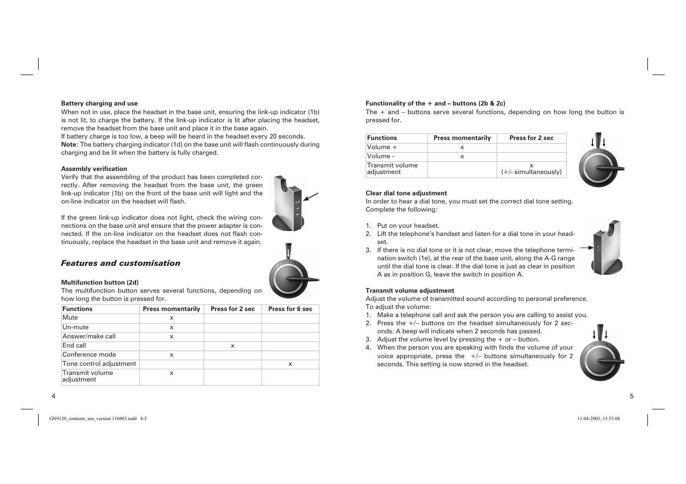 GN Netcom GN 9120 User Manual | Page 5 / 9