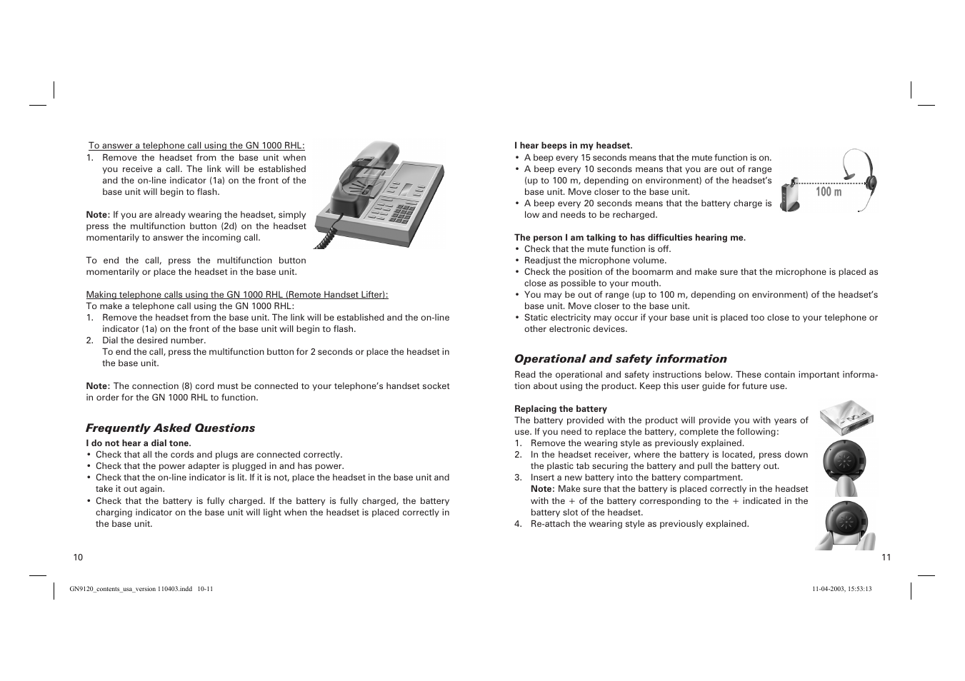GN Netcom GN 9120 User Manual | Page 8 / 9