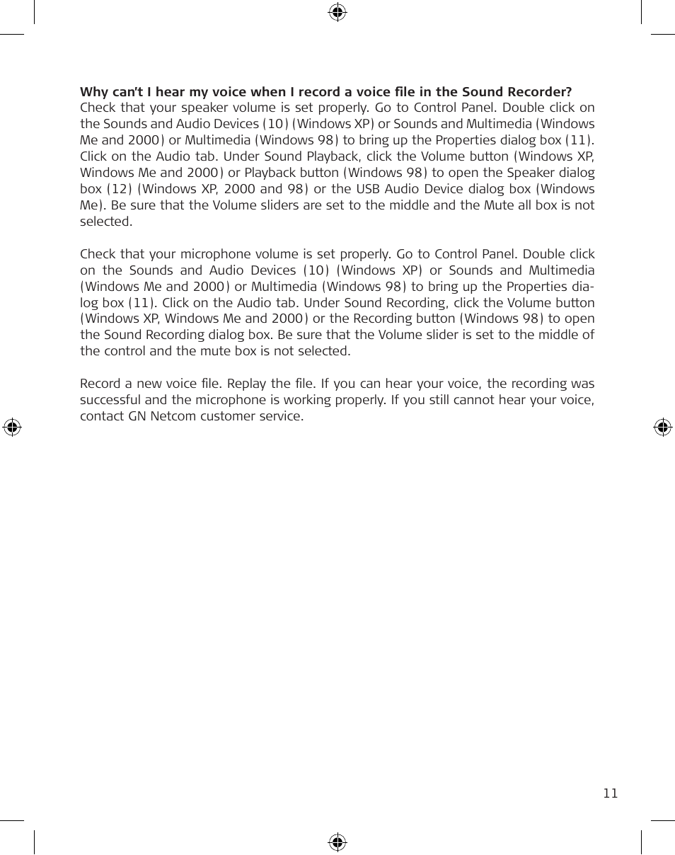 GN Netcom GN 8120 User Manual | Page 11 / 103