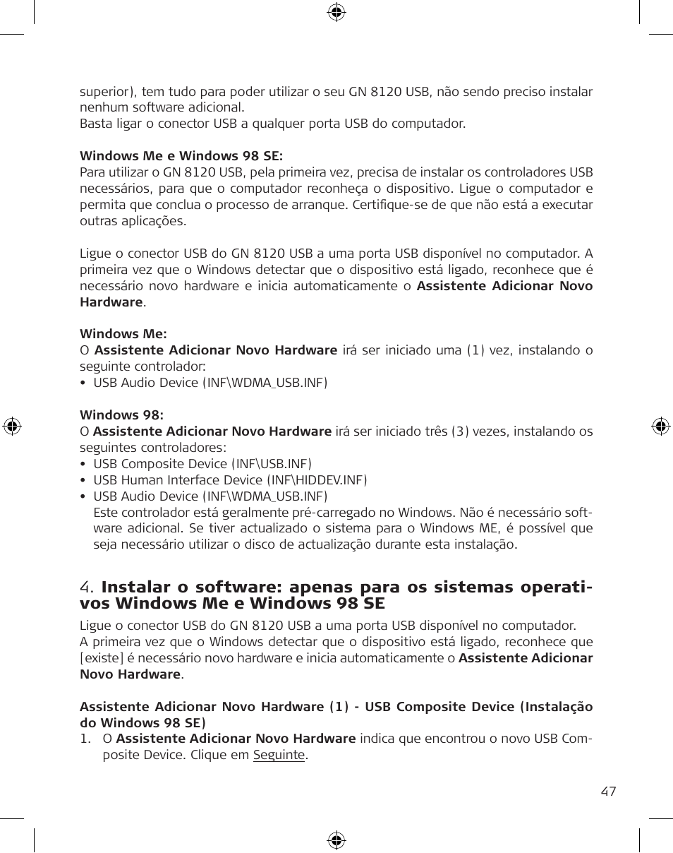 GN Netcom GN 8120 User Manual | Page 47 / 103
