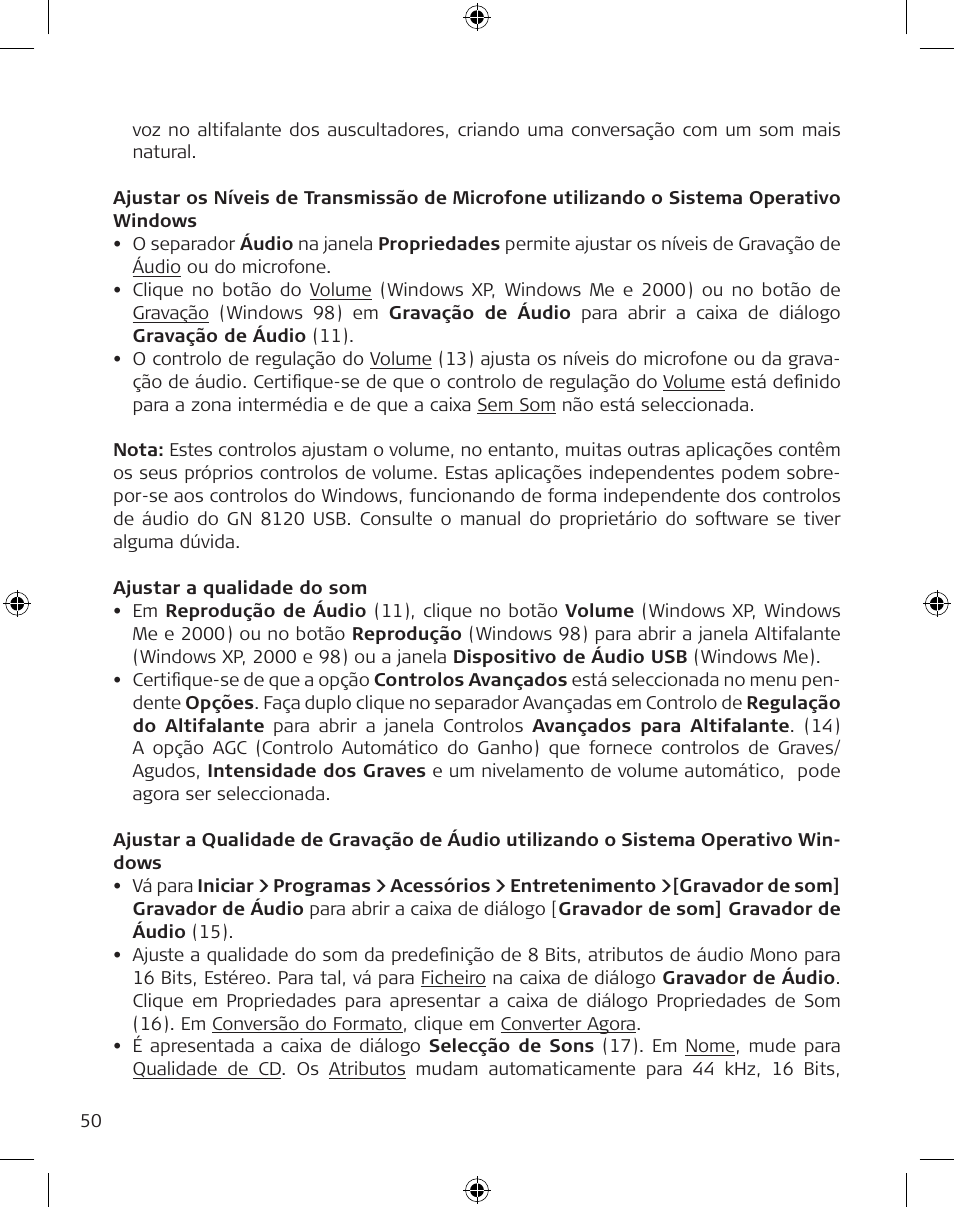 GN Netcom GN 8120 User Manual | Page 50 / 103