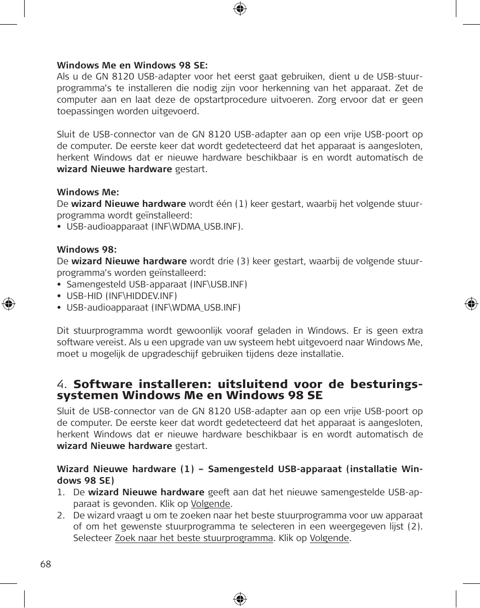 GN Netcom GN 8120 User Manual | Page 68 / 103