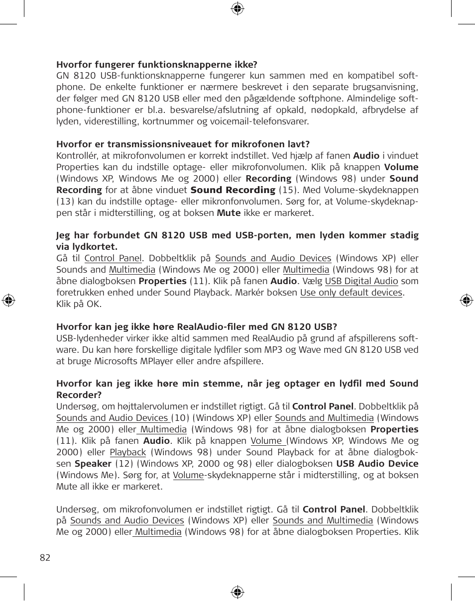 GN Netcom GN 8120 User Manual | Page 82 / 103
