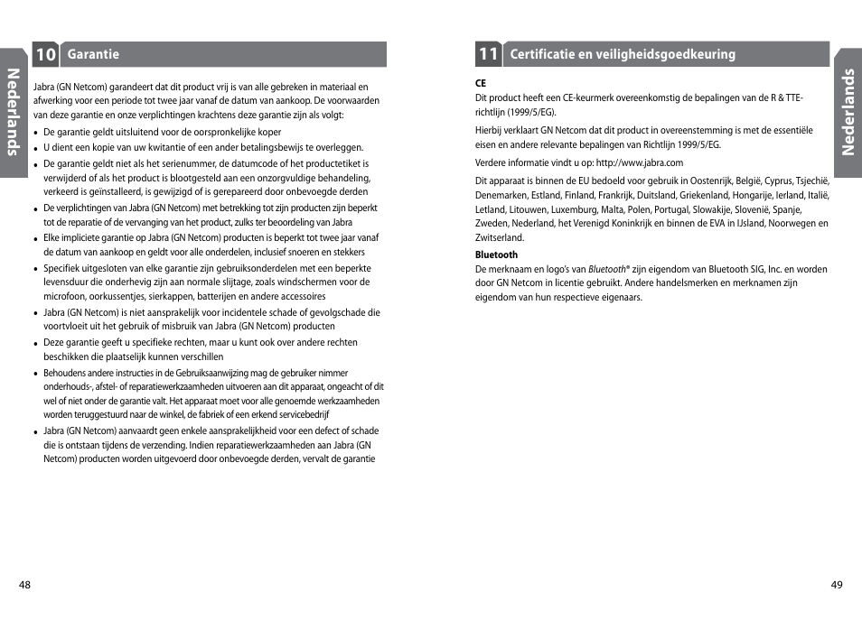 GN Netcom Jabra BT160 User Manual | Page 27 / 63