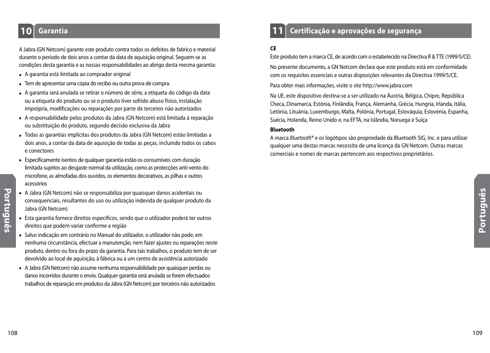 GN Netcom Jabra BT160 User Manual | Page 57 / 63