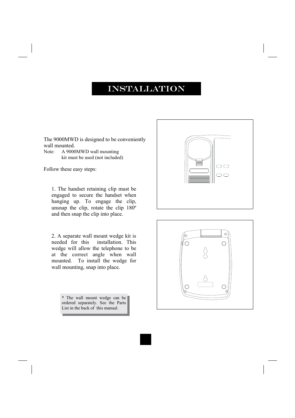 GN Netcom 9000MWD User Manual | Page 18 / 35