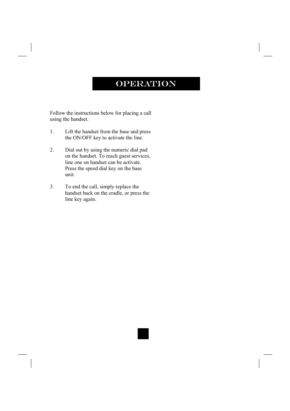 GN Netcom 9000MWD User Manual | Page 25 / 35